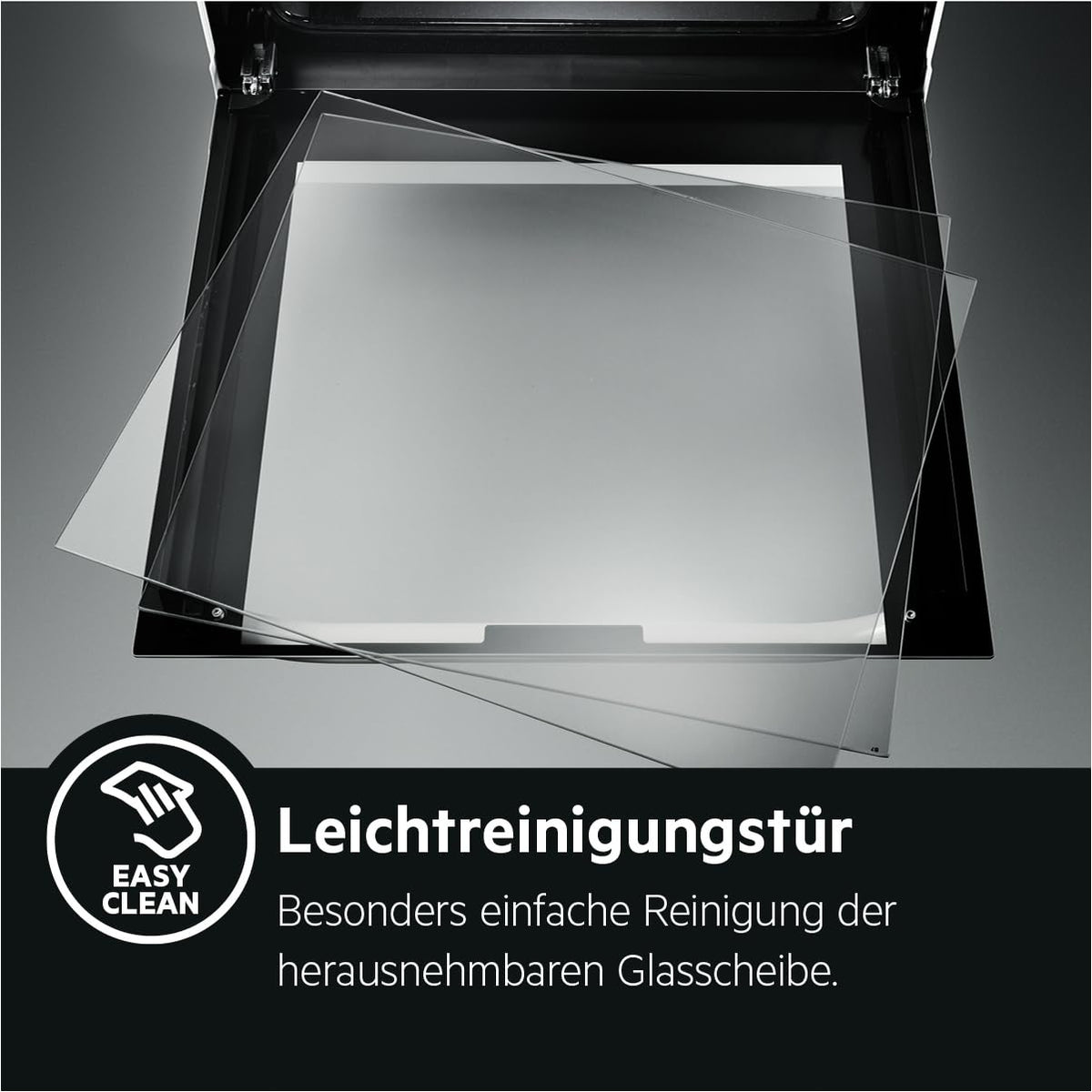 AEG Einbaubackofen 5, Ringheißluft, Pyrolyse, BPE53516AB