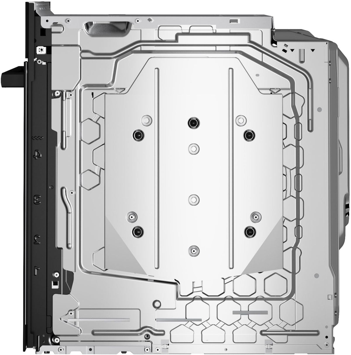 Bosch HBA272BB3 Serie 4 Einbau-Backofen, 3D-Heißluft, Pyrolyse, Hydrolyse, Touch Control