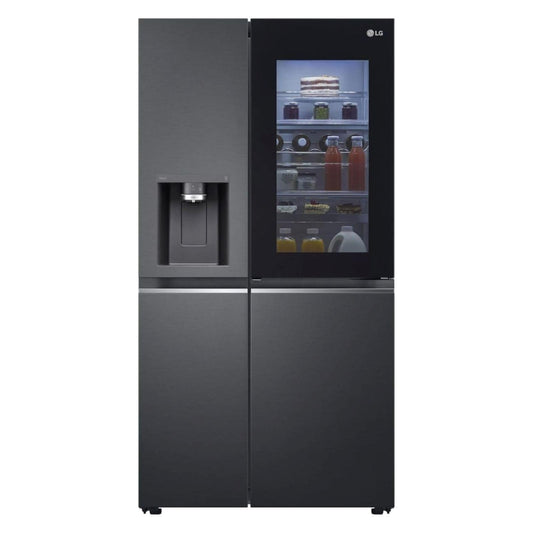 LG GSXV90MCDE Side-by-Side Kühlschrank 628L, InstaView, Door-in-Door, Craft Ice, No Frost