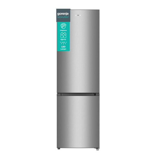 Gorenje RK 4182 PS4 Kühl-Gefrierkombination 264L, 180cm, LED, 39dB, Grau