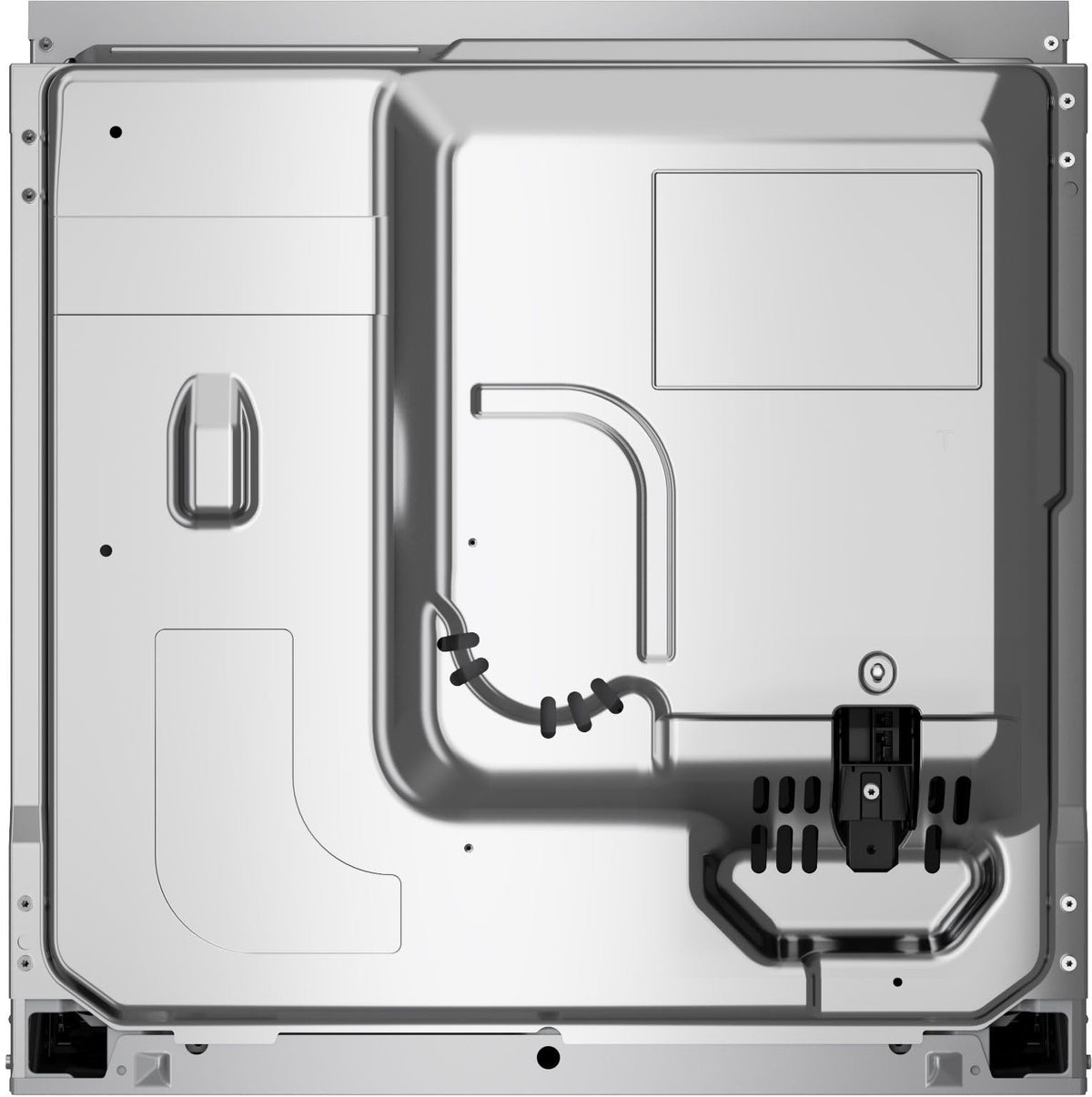 Bosch HBA272BB3 Serie 4 Einbau-Backofen, 3D-Heißluft, Pyrolyse, Hydrolyse, Touch Control