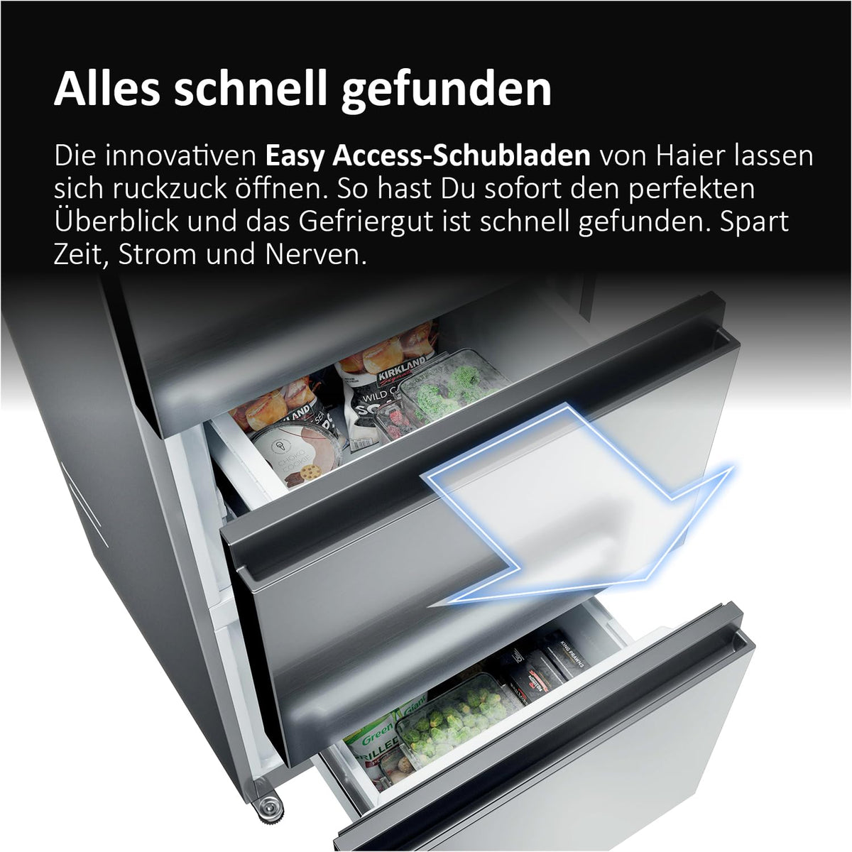 Haier Kühl-Gefrierkombination 3D 60 Series 3 Pro HTR3620CNMG