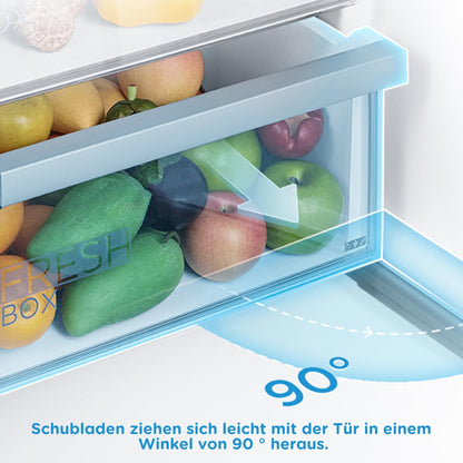 Comfee Side-by-Side Kühlschrank 592L, No Frost, Inverter Kompressor, 35 dB